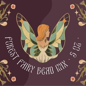 Forest Fairy Bead Mix • 5 oz •